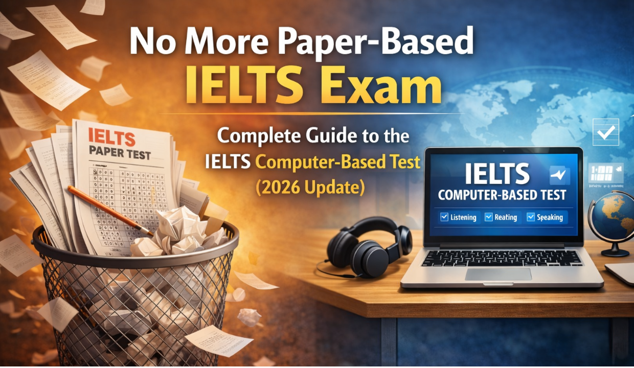 No more paper-based IELTS Exam